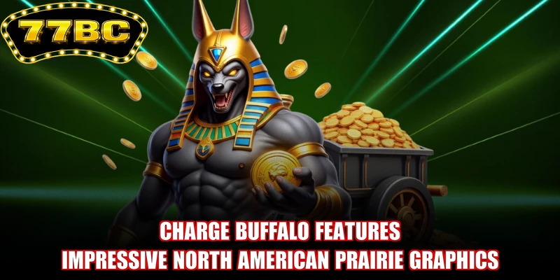 Charge Buffalo features impressive North American prairie graphics